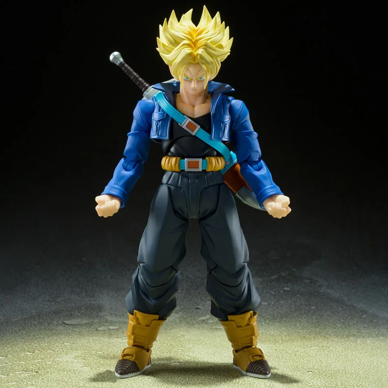 Bandai S.H.Figuarts Dragon Ball Z Super Saiyan Trunks Figure Set — view 2