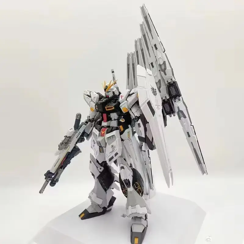 V-TIGER 1/100 VT02 NU Soldier RX-93-v2 Mecha GK Pre-coating Alloy Skeleton Model Action Figure — view 5