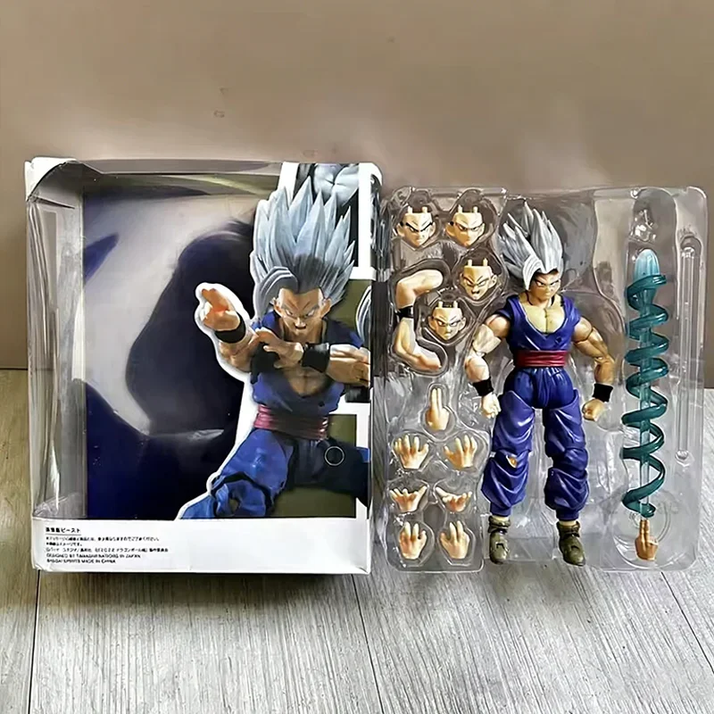 17cm S.H.Figuarts Dragon Ball Super Saiyan Son Gohan Beast PVC Movable Anime Action Figure — view 6