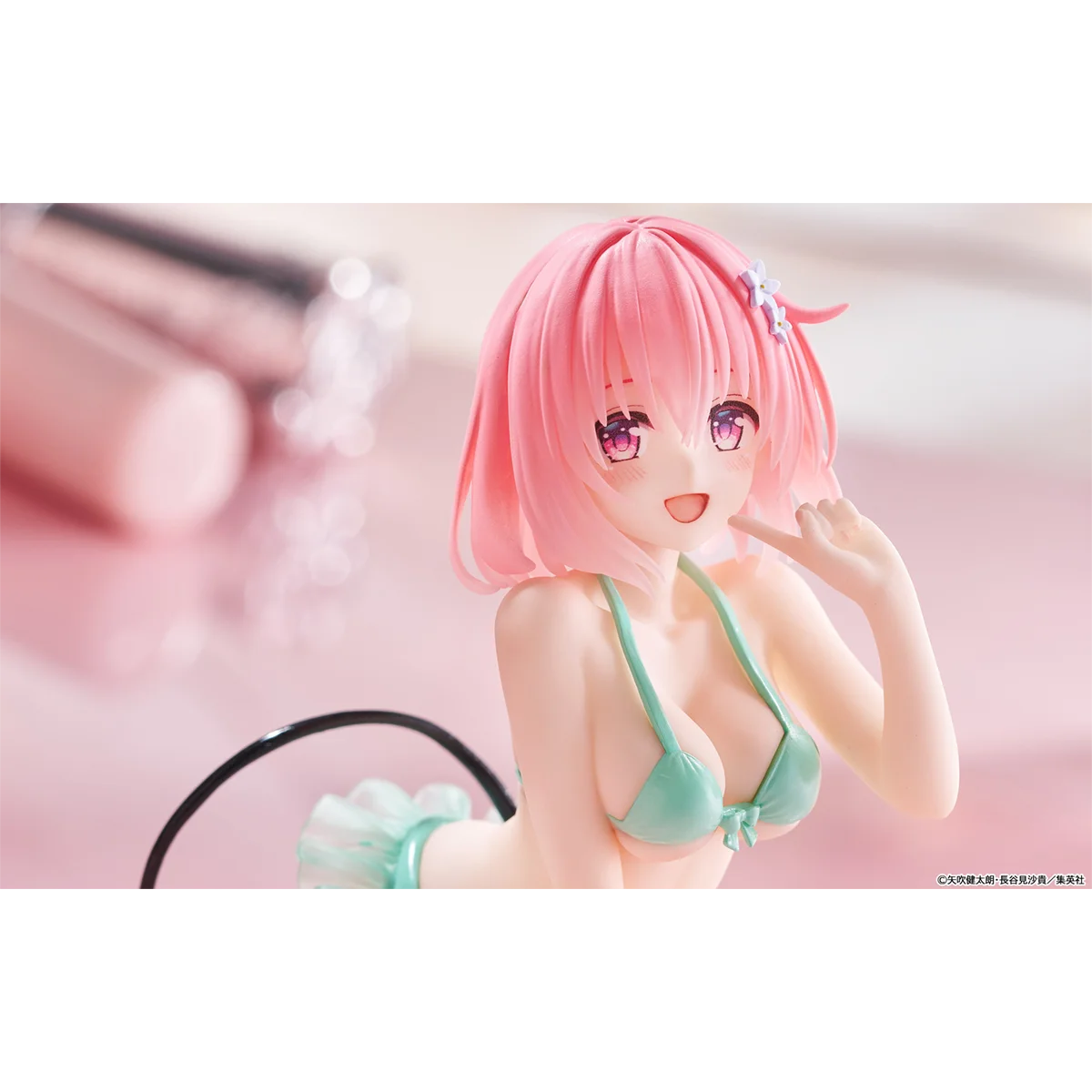 TAITO to LOVEru Darkness Momo Belia Deviluke Aqua Float Bishoujo Collectible Figure — view 3