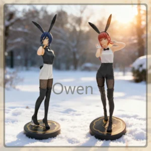 Chainsaw Man Makima Figurine Reze Girl Action Figures Genuine No Box Anime PVC Bunny Girl Collection FuRyu Model Toys Gifts