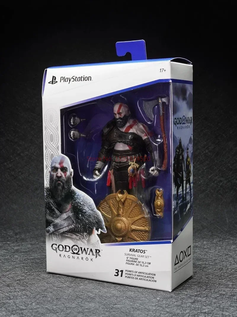 Spin Master God of War: Ragnarok Ps5 Kratos Atreus 6-Inch Model Box Action Figure — view 5