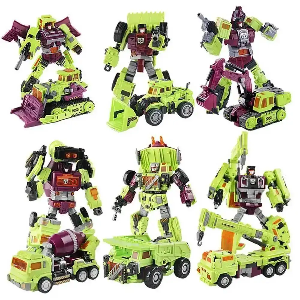 NBK Devastator G1 Transformation Combiner Movie Model KO JINBAO Deformation Car Robot Action Figure — view 3