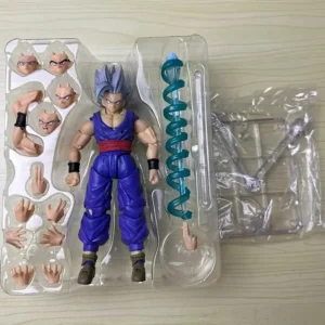 Dragon Ball SHF Super Saiyan Son Gohan Beast Action Figure 17cm PVC Movable Anime Collection Model Toys Gift