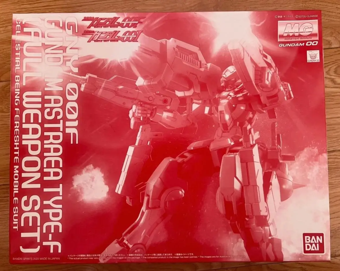 Bandai MG 1/100 Gundam Astraea Type F Model Kit — view 6