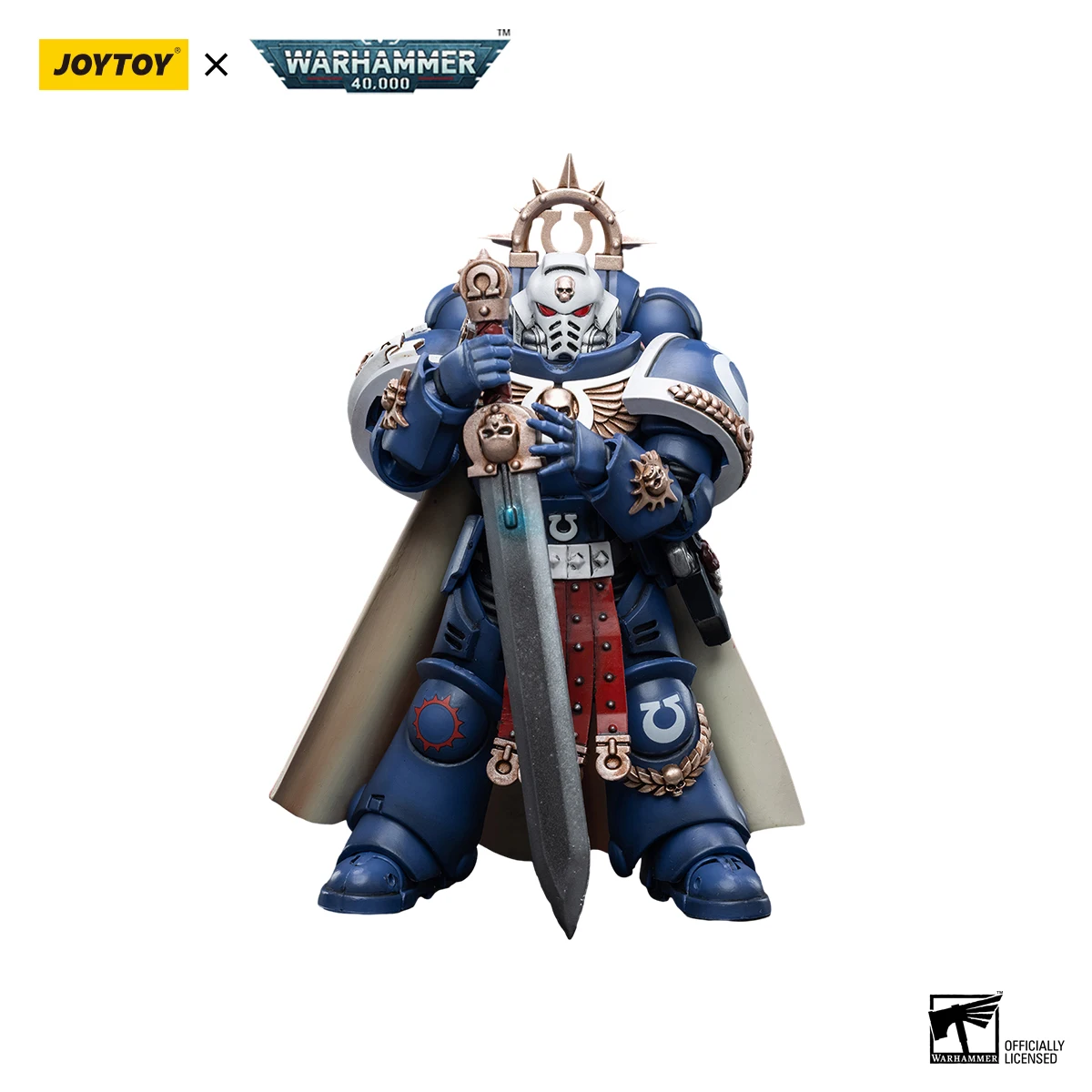 JOYTOY Warhammer 40K 1/18 Ultramarines Primaris Captain Model Action Figure — view 3