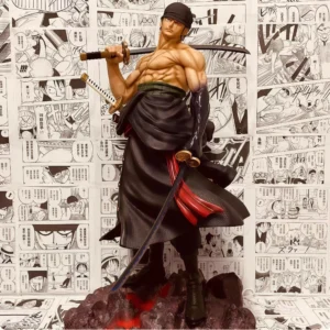 One Piece 73cm Roronoa Zoro&70cm Goose Step Luffy&70cm Dream Ace Super Large Collectible Figure