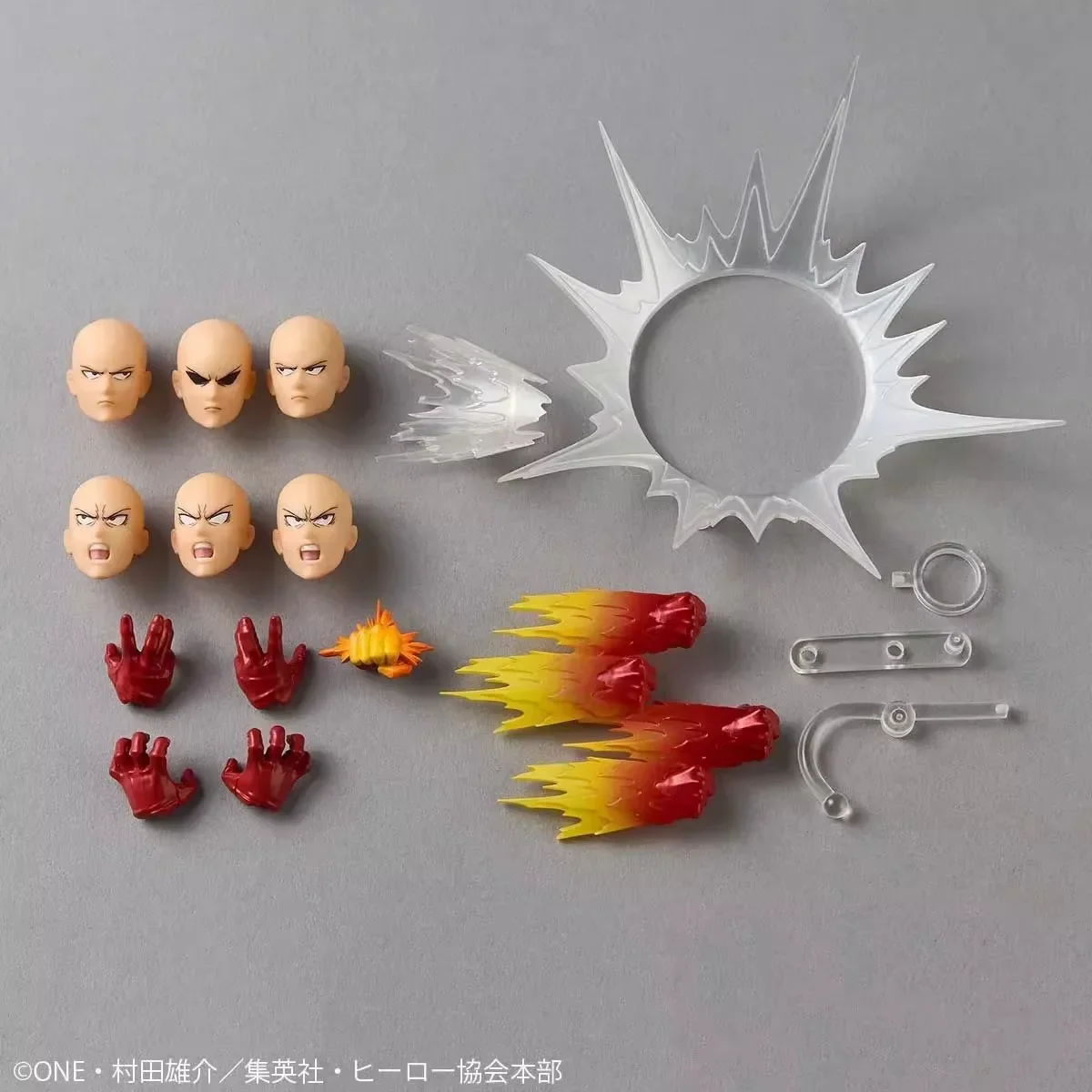 KAIYODO Amazing Yamaguchi Revoltech One PUNCH-MAN Saitama PVC Statue Anime Ko Model Collectible Figure — view 6