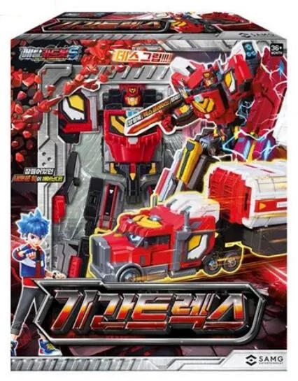 Metal Cardbot Tanker Truck Transforming Robot Figure — view 7