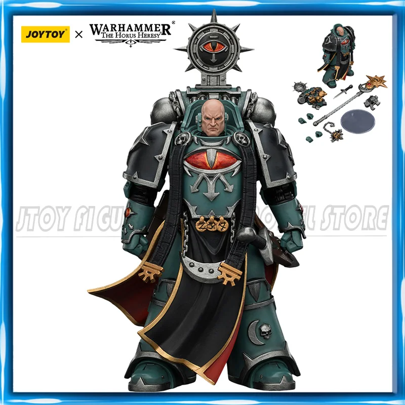 JOYTOY 1/18 Warhammer 40K Sons of Horus Dark Emissary Consul with Staff Action Figure