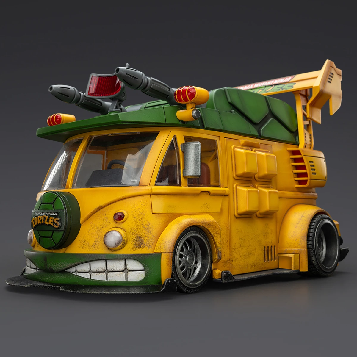 HIPLAY JOYTOY Classic Anime Style Turtle Van Car Model Fit TMNT Action Figure — view 5