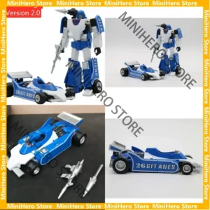 Transformers G1 Mirage TE03 1:18 Diecast Metal Display Collectible Action Figure