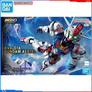 In Stock: Bandai MGSD (Master Grade SD) 1/100 Model Kit: XVX-016 Gundam Aerial - The Witch from Mercury Buildable Action Figure