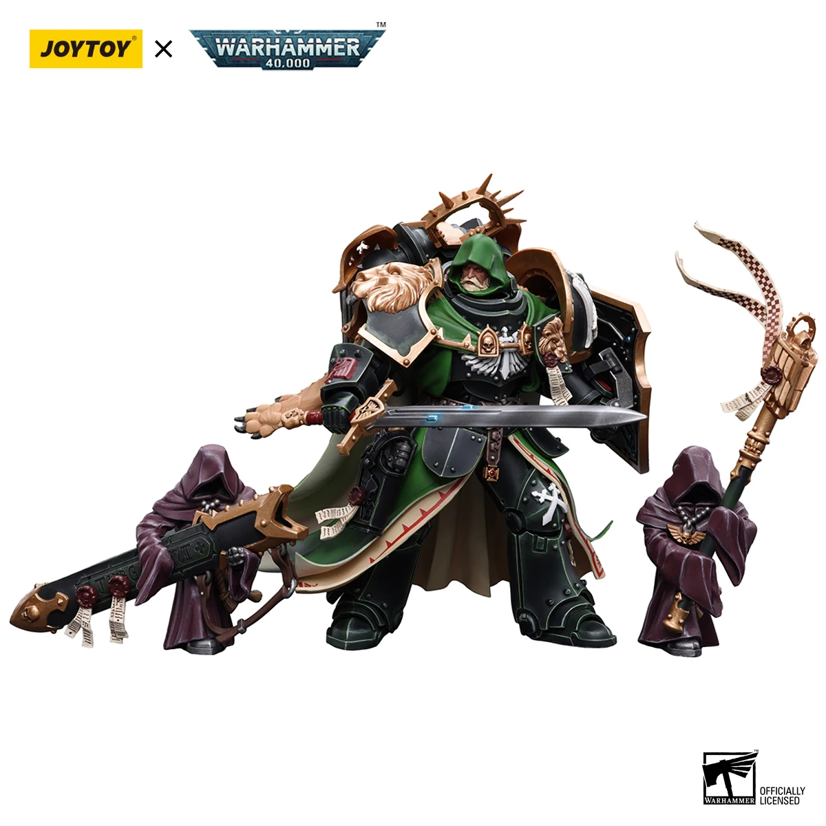 JOYTOY Warhammer 40K Dark Angels Lion El’Jonson Figure — view 2