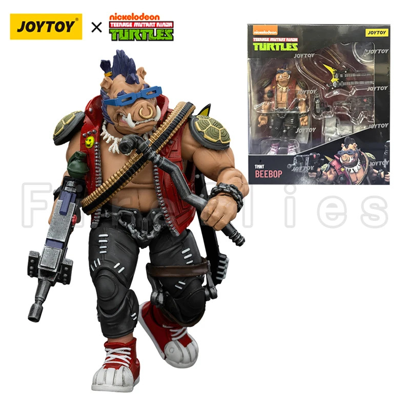 1/18 JOYTOY Turtles Beebop Rocksteady Re-issue Version Anime Model Action Figure — view 7