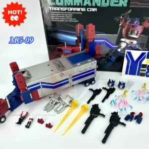 New stock Transformer MG-09 go ginrai Super Renlai ko Movie Anime Character Handmade Car Model Toy Collection Birthday Gift G1