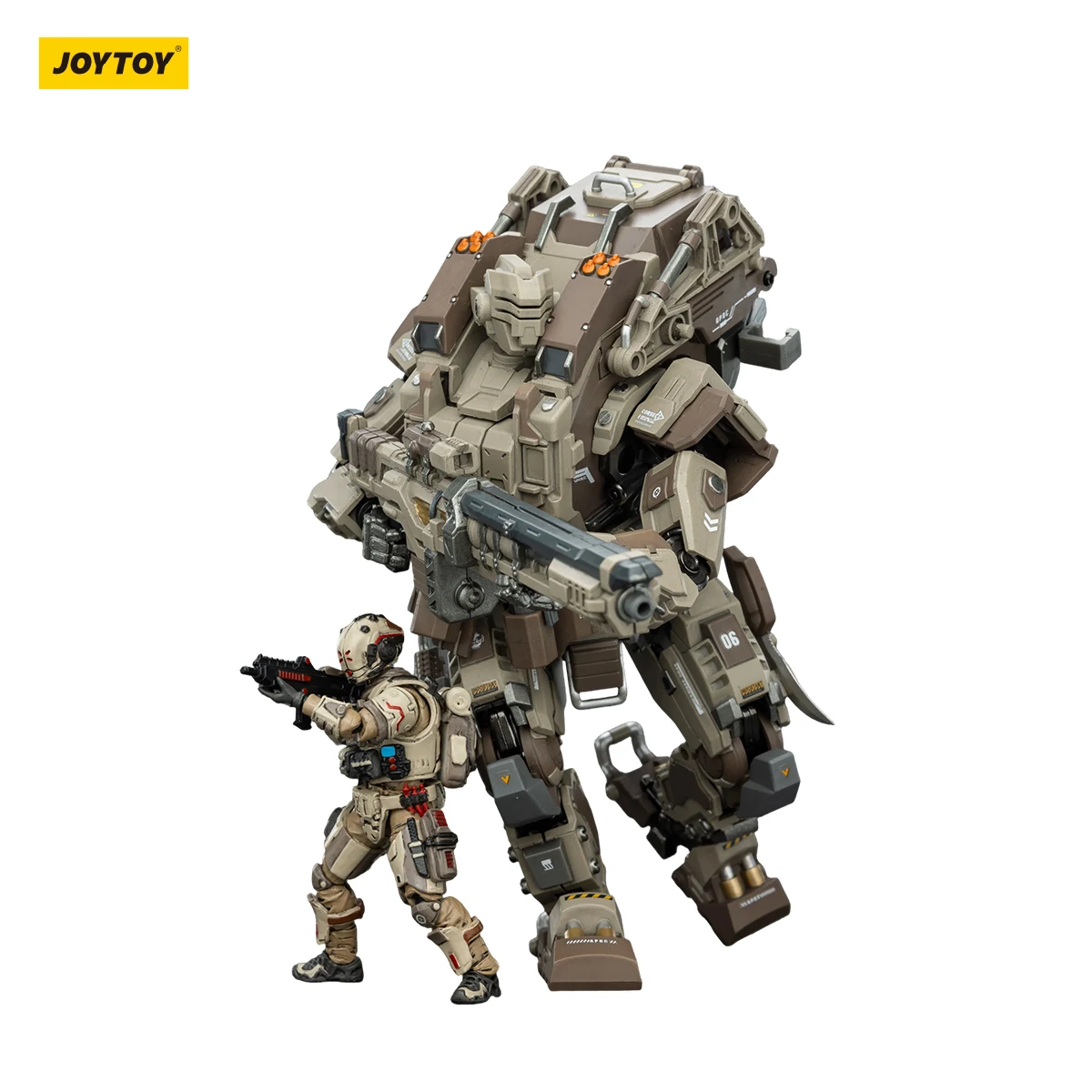 JOYTOY Dark Source 1/25 APOC Series Bedrock Albus Standard Combat Type Mech Action Figure — view 4