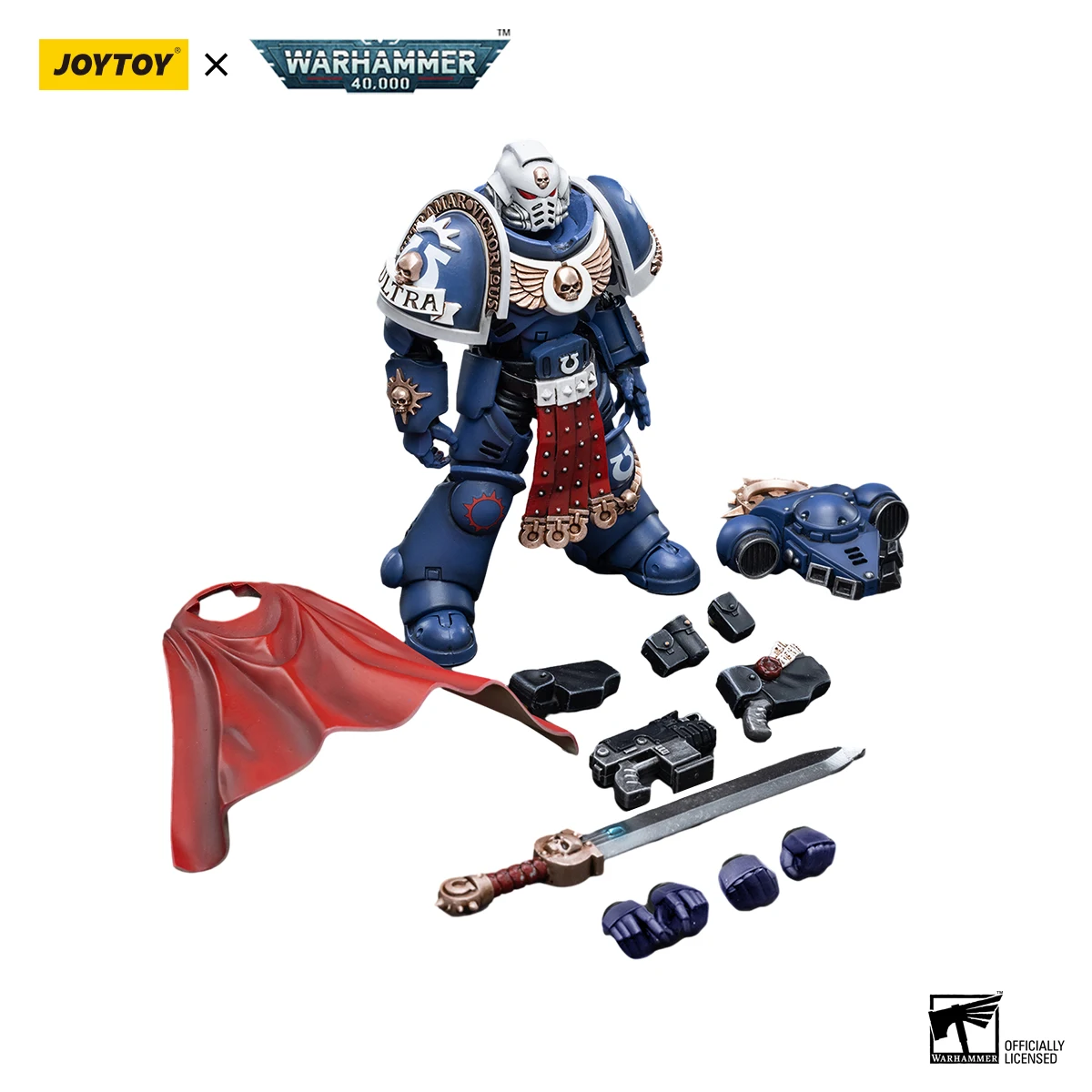 JOYTOY Warhammer 40K 1/18 Ultramarines Primaris Captain Model Action Figure — view 5