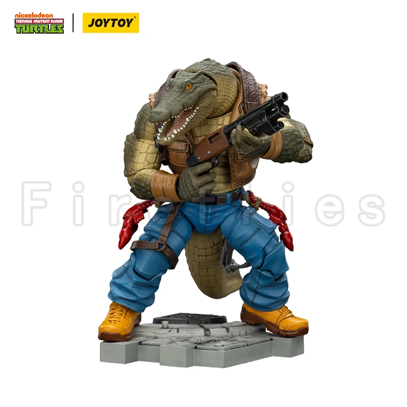 1/18 JOYTOY Turtles Leatherhead Metalhead Anime Model for Action Figure — view 4