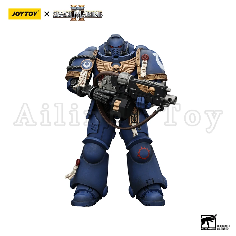JOYTOY 1/18 Ultramarines Lieutenant Titus Sergeant Gadriel Brother Chairon Anime Model Action Figure — view 4
