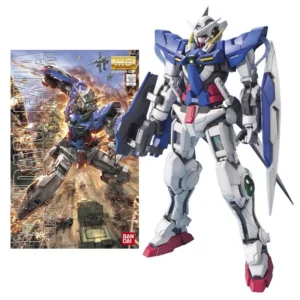 Bandai Figure Gundam Model Kit Anime Figures MG 1/100 Exia Mobile Suit Gunpla Action Figure Toys For Boy's Gifts