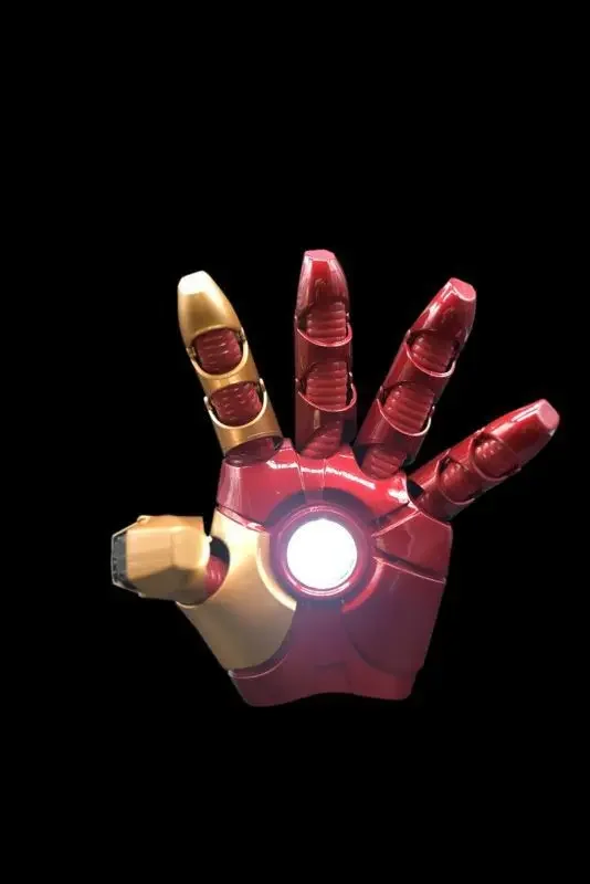 Marvel Iron Man MK43 1:1 Glowing Arm Glove Cosplay Prop — view 8