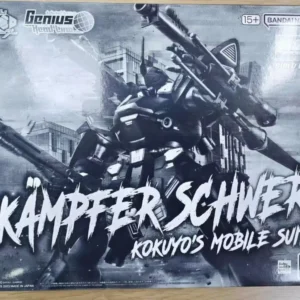 In Stock BANDAI Original Box MG GUNDAM KAMPFER SCHWER KOKUYOS Mobile Suit Action Figure Model Gift for Kids Box Packaging F