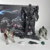 Transformation VT01 Lockdown Black Alloy Version with Double Dogs Movie Action Figure