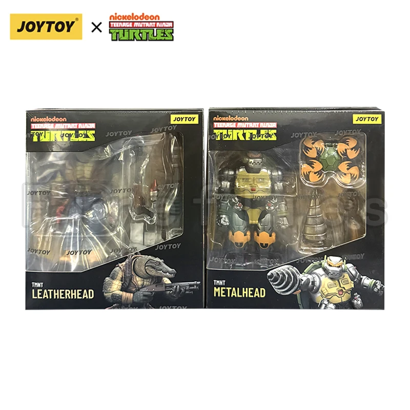 1/18 JOYTOY Turtles Leatherhead Metalhead Anime Model for Action Figure — view 6