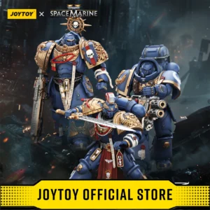JOYTOY Warhammer 40k 1/18 Action Figures Ultramarines Heavy Relic Primus Armor with Heavy Relic Bolt Rifle