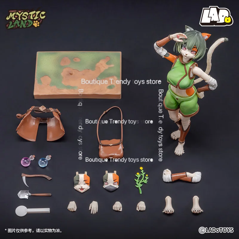 LADoTOYS Magic Continent Leia 1/12 LiYa Alopex Movable Pink Model Action Figure — view 2