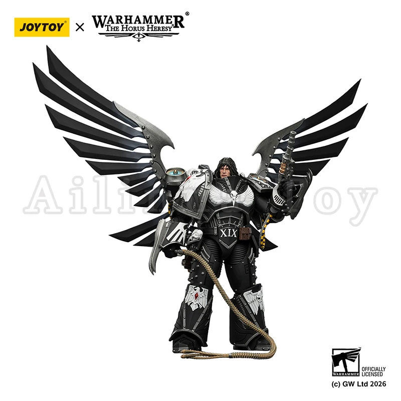 JOYTOY 1/18 the Horus Heresy Raven Guard Corvus Corax, Primarch of the Action Figure