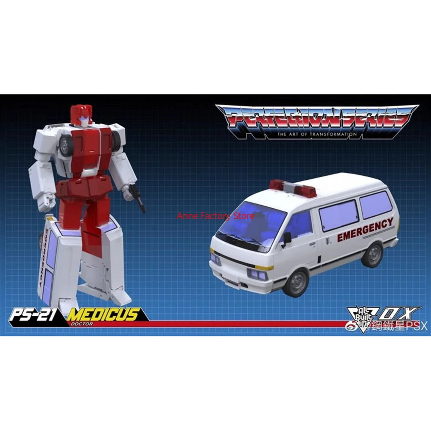 Ocular Max OX Defensor PS-21 Ratchet Medicus Action Figure — view 4