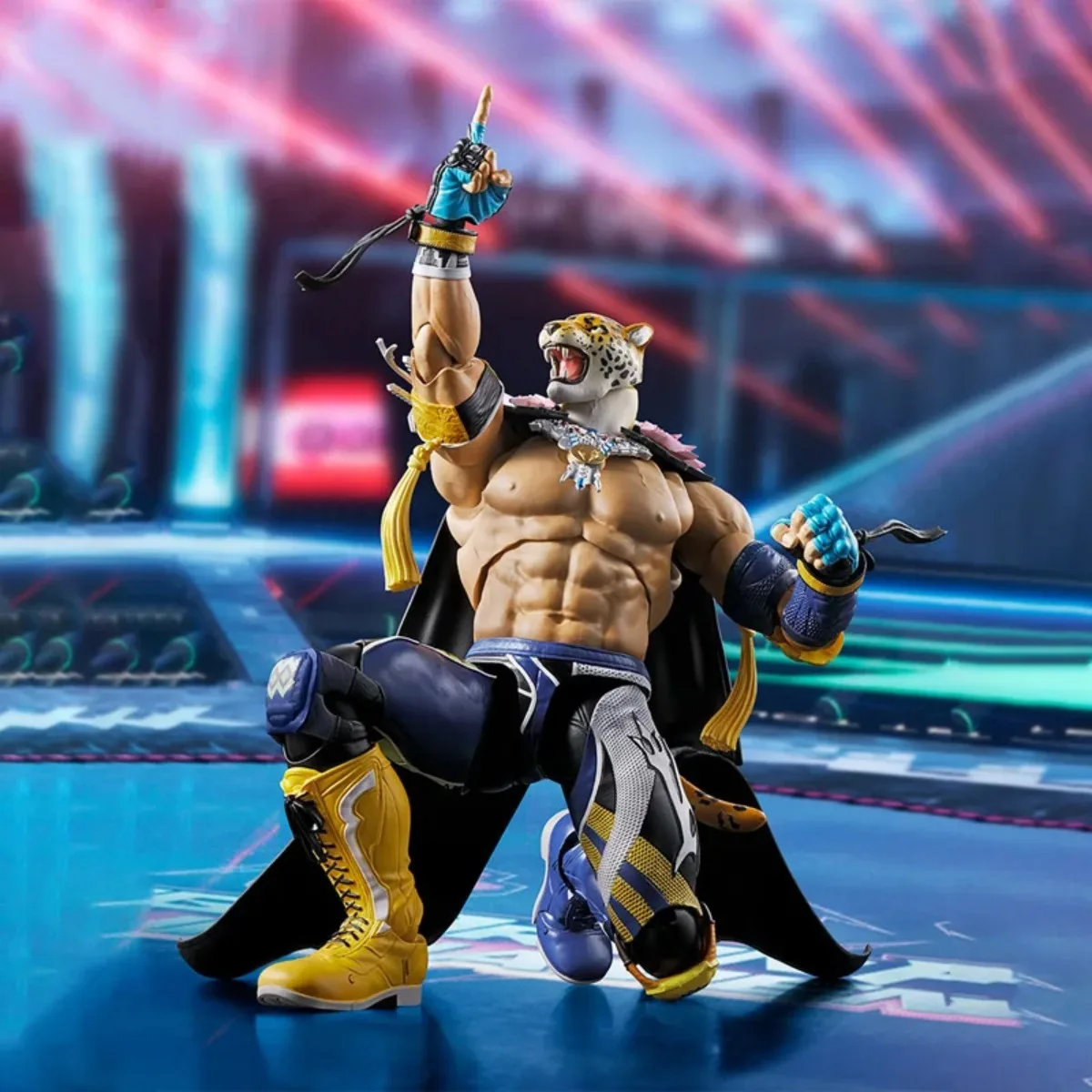 Bandai Tekken 8 Kits S.H.Figuarts 1/12 King Action for Christmas Model Kit — view 5