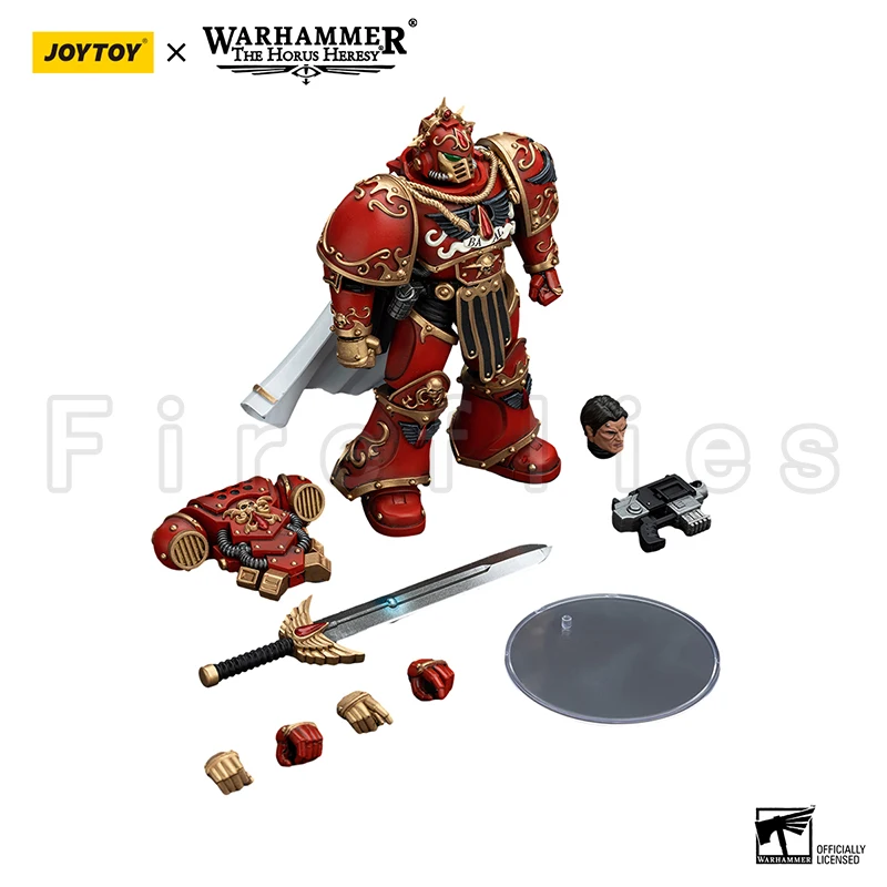 1/18 JOYTOY the Horus Heresy Blood Angels Legion Praetor with Paragon Blade Action Figure — view 6