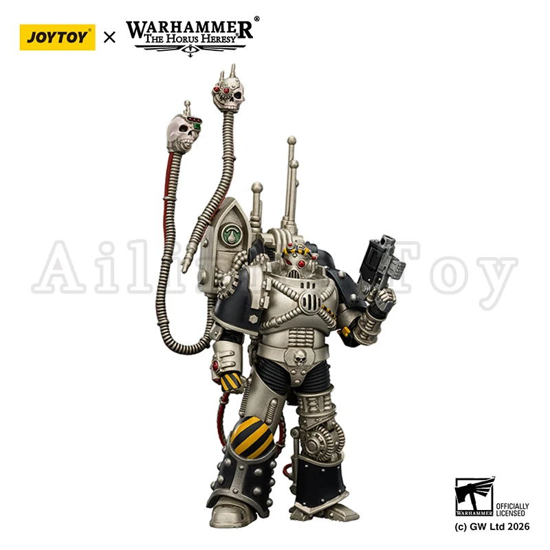 JOYTOY 1/18 the Horus Heresy Iron Warriors Legion Praevian with Bolt Pistol Action Figure — view 4