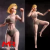 1/6 Scale Fighting Girl Muscle Seamless Body Model 12'' Female Soldier Big Action Figure