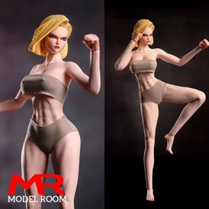 1/6 Scale Fighting Girl Muscle Seamless Body Model 12'' Female Soldier Big Action Figure