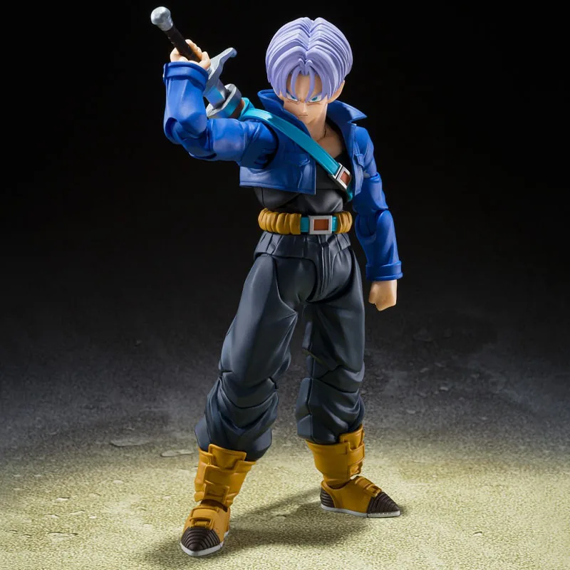 Bandai S.H.Figuarts Dragon Ball Z Super Saiyan Trunks Figure Set — view 3