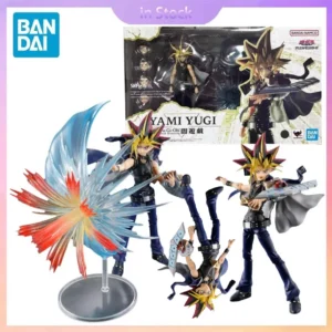 In Stock Original Bandai Genuine Yami Yugi S.H.Figuarts Yu-Gi-Oh！Anime Collection Action Figure Model Kits Gift for Boy girl