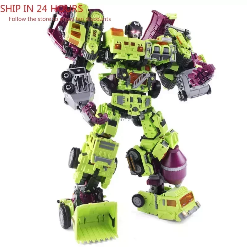 NBK Devastator 6in1 Combiner GT G1 Transformation Masterpiece Movie Model MP Deformation Action Figure — view 2