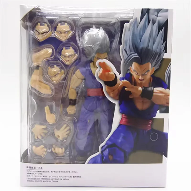 17cm S.H.Figuarts Dragon Ball Super Saiyan Son Gohan Beast PVC Movable Anime Action Figure — view 7