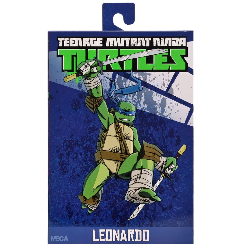 NECA Teenage Mutant Ninja Turtle TMNT Donatello Raphael Leonardo Michelangelo Figuras Manga Collectible Figure — view 2