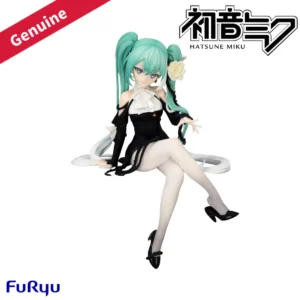 FuRyu Prepainted Flower Fairy Noodle Stopper Vocaloid Hatsune Miku White Rose Collectible Figure