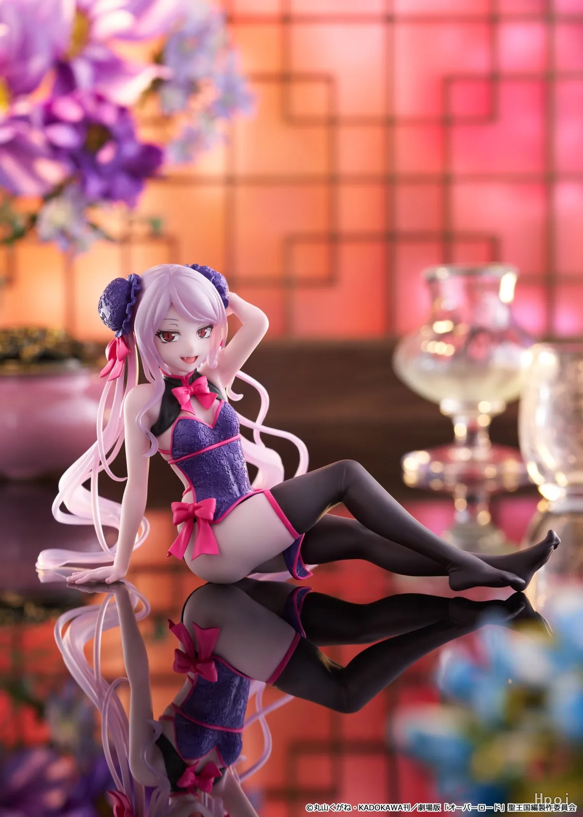 TAiTO Desktop OVER LORD Shalltear Bloodfallen Cheongsam Model Collectible Figure — view 2