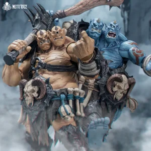 METYTOYZ adventurer world skull crusher Oglus ogre warrior doll model movable 9.5-inch doll figurine