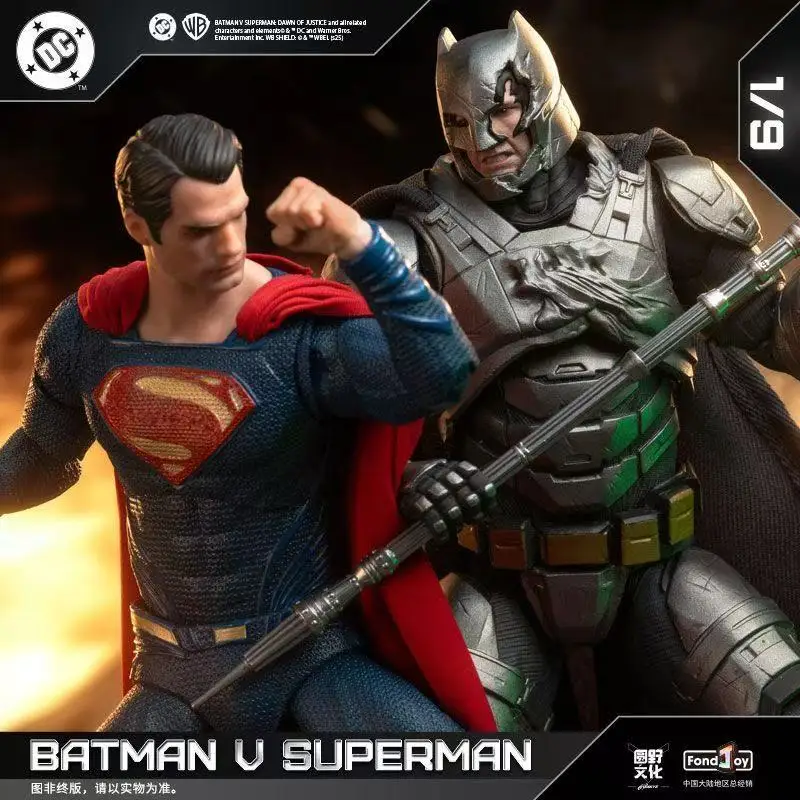 Fondjoy BVS Set Armored Batman Battle Damaged Superman 1/9 Action Figure — view 3