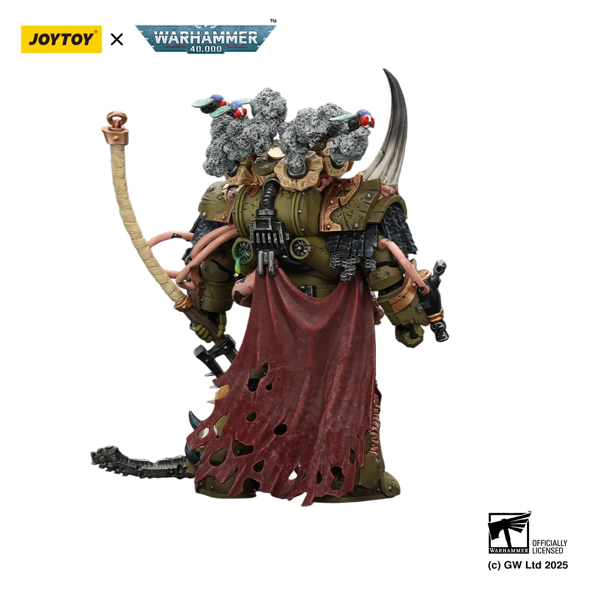 JOYTOY Warhammer 40K 1/18 Death Guard Deathshroud Terminator Champion Action Figure — view 3