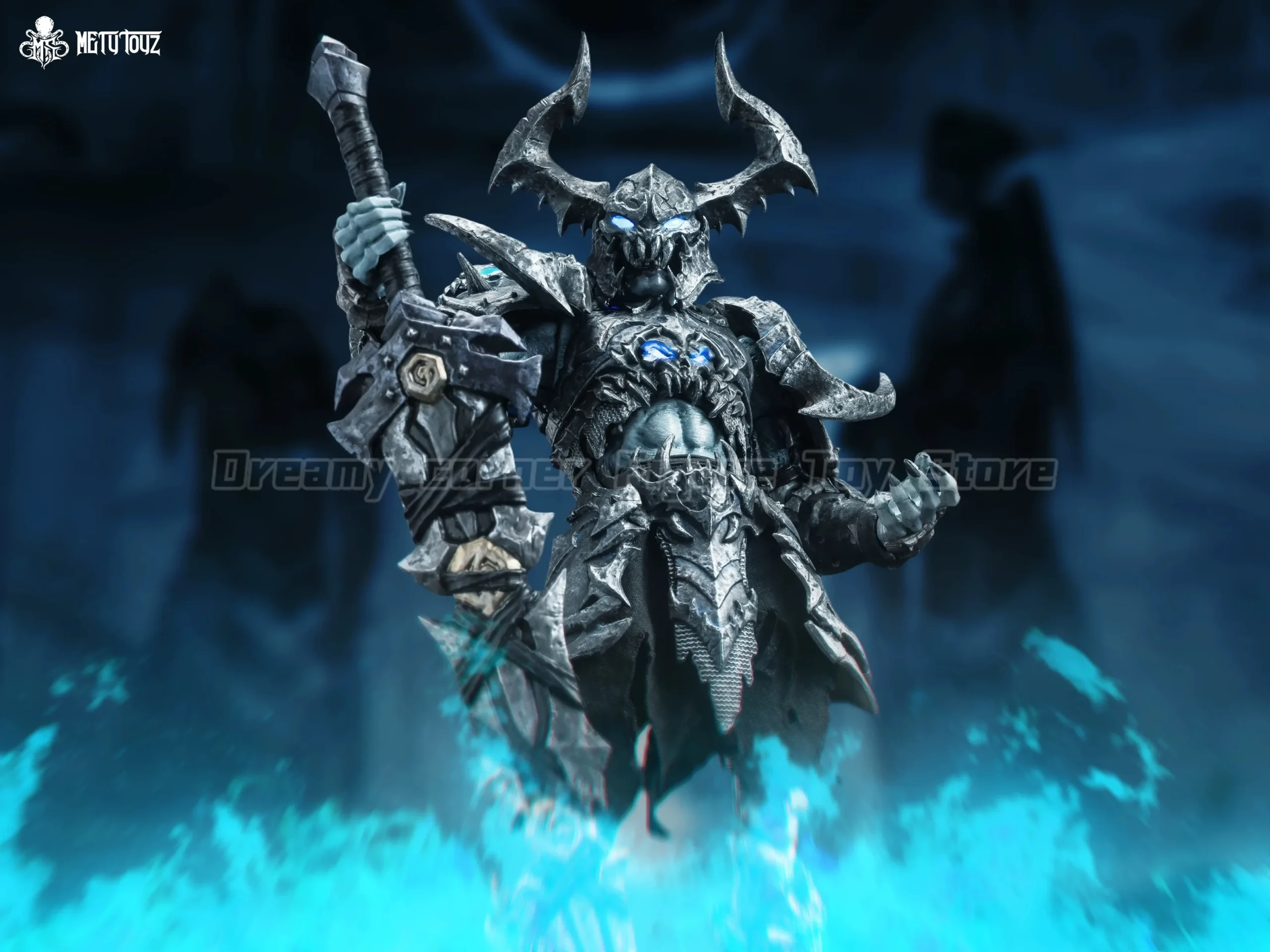 Mety Toyz Death Knight Frostbone Saranor 1/10 Model Action Figure — view 3