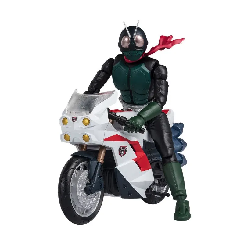 Bandai Kamen Rider New No.1 - with Cyclone Motorcycle & Coat Action Figure — view 7